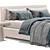 Luiza Grand Bed 3D Model 3D model small image 2