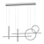 Elegant Alessia Chandelier Lighting 3D model small image 2