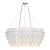  Elegant White Oval Pendant 3D model small image 1