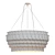  Elegant White Oval Pendant 3D model small image 2