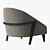 Elegant Christopher Guy Armchair 3D model small image 3