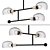 Modern Tangle Pendant Chandelier, 2014 3D model small image 2