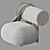 Customizable Roob Look Armchair 3D model small image 1