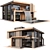 Luxury Villa Pool Paradise 3D model small image 5
