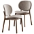 Modern Ines Chair by Calligaris 3D model small image 1