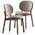Modern Ines Chair by Calligaris 3D model small image 6