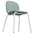 Modern Gunnared Blue Chair Set 3D model small image 3