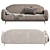 Contemporary MILLER Sofa Innovation 3D model small image 2