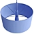Nazli Lampshade | 40cm Diameter 3D model small image 3