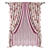 Textured High-Quality Curtains 3D model small image 1