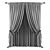 Textured High-Quality Curtains 3D model small image 2