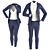 2018 Suits for Women & Men 3D model small image 1