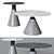 FOSUHOUSE Terrazzo Scandinavian Coffee Table 3D model small image 1