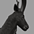 Antelope Bust Sculpture DG-Home Louis 3D model small image 5