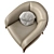Contemporary Versatile Katrine Armchair 3D model small image 4