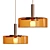 Space Station Glass Pendant Light 3D model small image 1