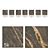 Golden Imperio Marble Texture Set 3D model small image 3