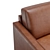 Pimlico Top Grain Leather Armchair 3D model small image 2