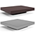 Contemporary Solid Steel Coffee Tables 3D model small image 6