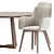 Modern Dining Set Furniture Collection 3D model small image 3