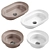 Modern Artceram Fuori Washbasins 3D model small image 2