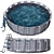 Circular Frame Pool Models (2-in-1) 3D model small image 2