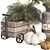 Spooky Halloween Outdoor Plant Set 3D model small image 2