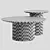 Noho Karon Coffee Table - Modern Elegance 3D model small image 4