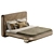 Elegant Cricket Bed Design 3D model small image 3