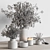 Potted Plant & Vase Duo 3D model small image 5