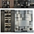 Modern TV Shelf for Living Room 3D model small image 2