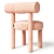 Playful Mini Gropius Kids Chair 3D model small image 2