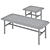Elegant HAMMOND Coffee Table 3D model small image 9
