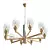 ELEGIA 2552-10P Pendant Chandelier 3D model small image 1