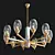 ELEGIA 2552-10P Pendant Chandelier 3D model small image 2