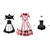 Cosplay Clothes Trio Collection 3D model small image 8