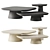 Stone: Contemporary Stone Material Furniture 3D model small image 1