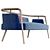 Cosmopolitan Vibes Double Sofa 3D model small image 2