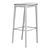 Elegant Neva Bar Chair 3D model small image 4