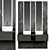 Modern Modular Bathroom Cabinet 3D model small image 1