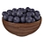 Wooden Bowl Berries Set (3 Bowls) 3D model small image 3