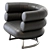 Vintage Bibendum Armchair 2013 Corona 3D model small image 4