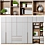 Custom Modern Wood Wardrobe, 2017 3D model small image 3