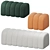 Fluffy PomPom Ottoman by Modnodesign 3D model small image 1