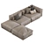 Modular Sofa 25 SetTransform Living 3D model small image 3