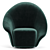 Modern Lilia Armchair in Corona 3D model small image 2
