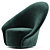 Modern Lilia Armchair in Corona 3D model small image 3