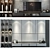 Modern TV Shelf for Living Room 3D model small image 2
