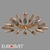 Eurosvet Thalia Ceiling Chandelier, 12-Light 3D model small image 1