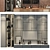 Modern TV Wall Shelf Decor 3D model small image 2